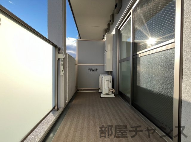 リ ブラン東別院のバルコニー