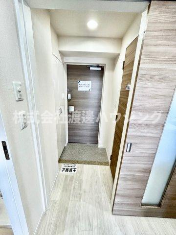 ノルデンタワー江坂プレミアムの玄関