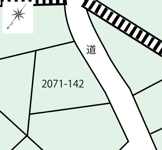 エンゼルフォレスト伊豆スカイライン①の土地図