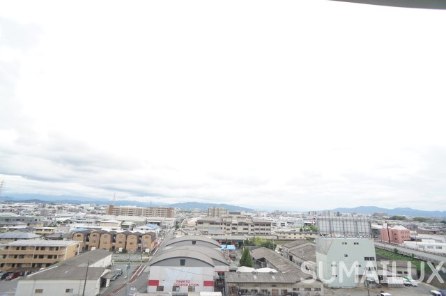熊本市中央区十禅寺４丁目の賃貸マンションの展望