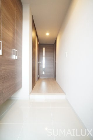 熊本市中央区十禅寺４丁目の賃貸マンションの玄関