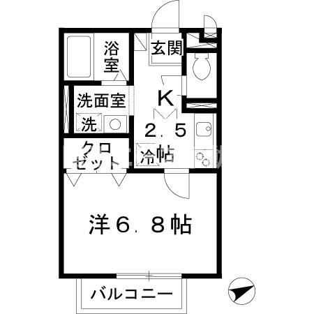【間取り】 | ルピナスＣ棟