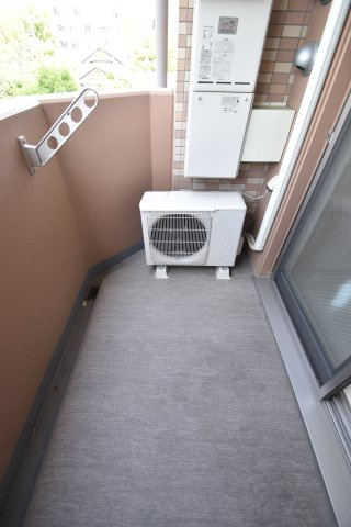 大阪市都島区中野町１丁目の賃貸マンションのバルコニー