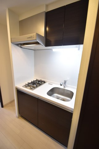 大阪市都島区中野町１丁目の賃貸マンションのキッチン