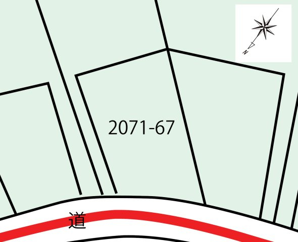 エンゼルフォレスト伊豆スカイライン②の土地図