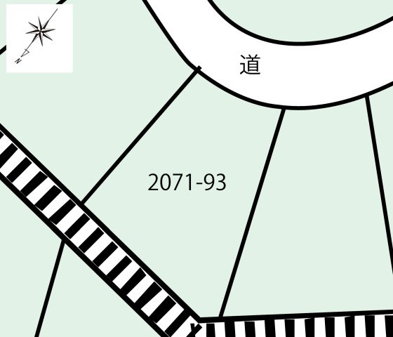 エンゼルフォレスト伊豆スカイライン④の土地図