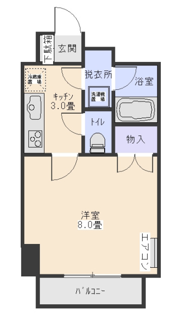 アーバンモールの間取り