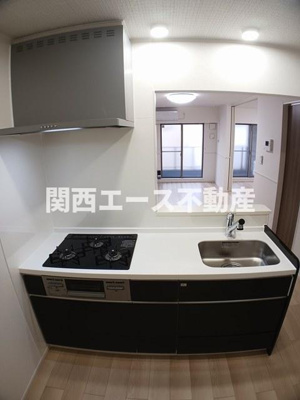 【キッチン】 | ウォーム八尾木