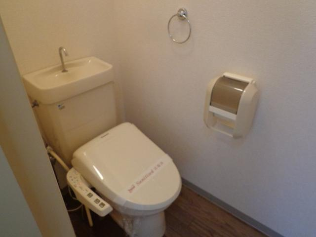 レジデンスＴＡＫＥＮＡＫＡのトイレ|シャワー付トイレ