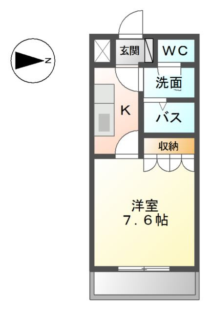 パルファムガーデンの間取り