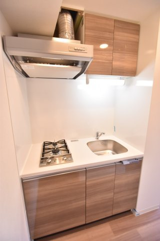 大阪市城東区新喜多１丁目の賃貸マンションのキッチン