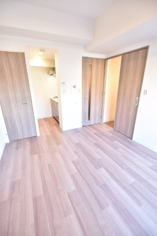 大阪市城東区新喜多１丁目の賃貸マンションの寝室