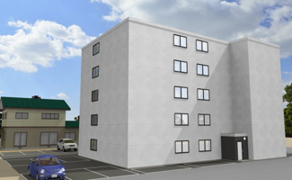 【外観パース】