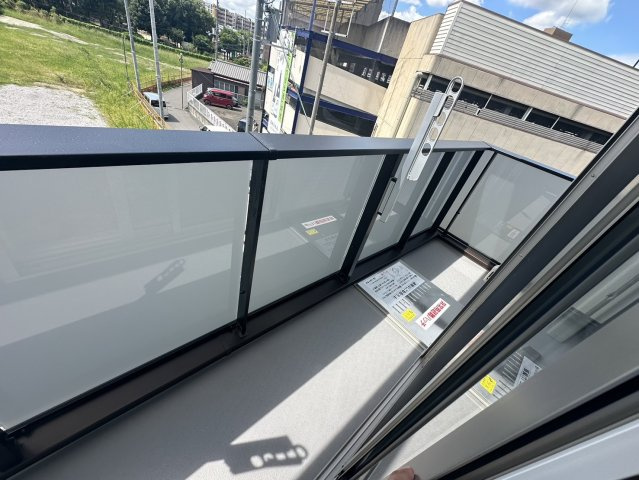 D-residence南芥川町のバルコニー