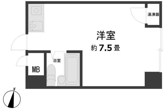 日興パレスビル渋谷の間取り