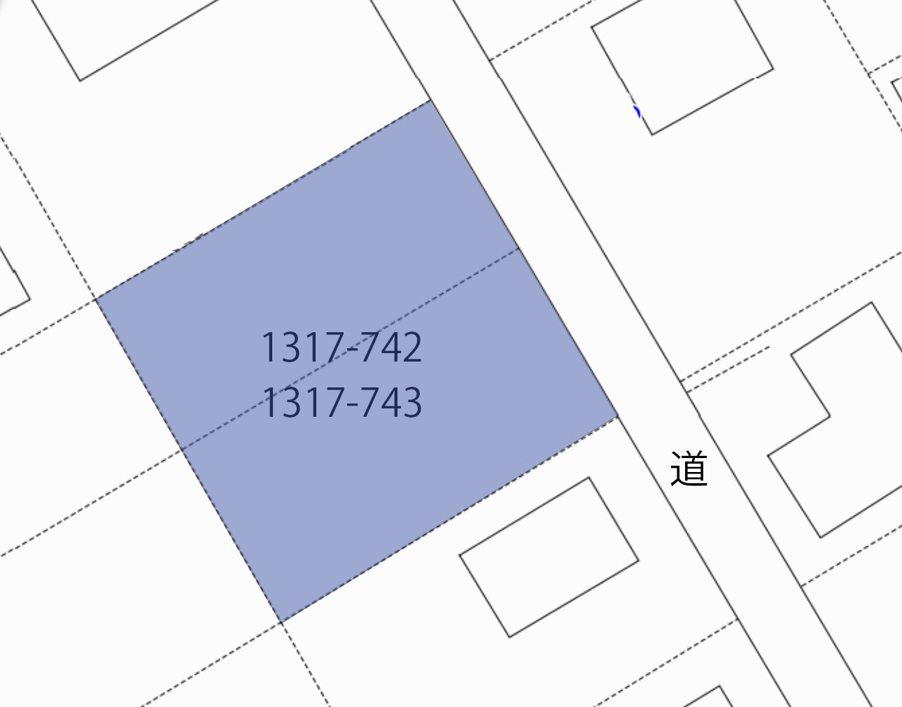 伊豆大室高原別荘地①の土地図