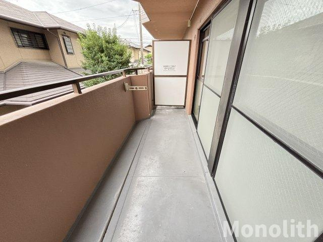 グランドール岸和田のバルコニー