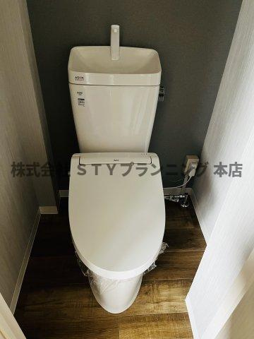 仲介手数料0円！パールマンション月ヶ丘のトイレ