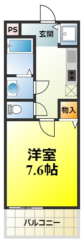 ヴァンヴェール熊取の間取り