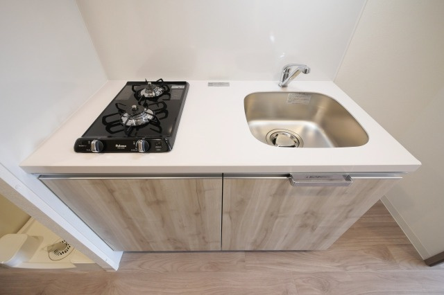 大阪市東成区中本５丁目の賃貸マンションのキッチン