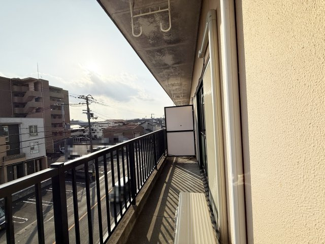 シルキーハイツのバルコニー