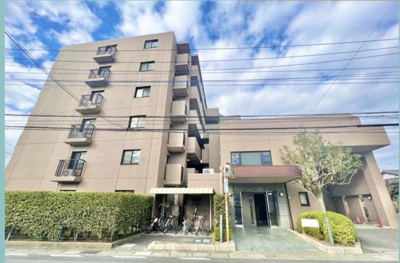 【外観】 | ペット飼育可　メイツ海老名　2階　2LDK　リフォーム済み　【仲介手数料無料】