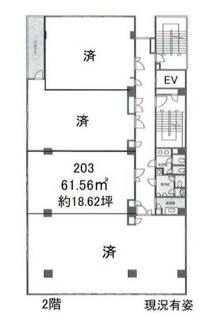 パストラルASAHIの間取り