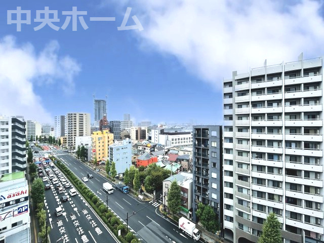 北千住ダイヤモンドマンションの展望|眺望