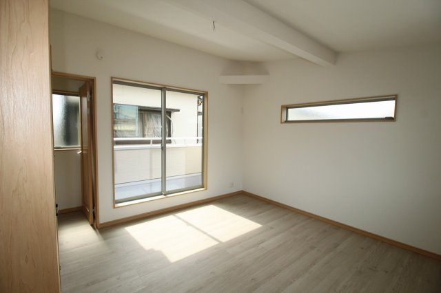 南久万　北　新築戸建　【内覧可能】の洋室|2Ｆ　北西の部屋　8.0帖