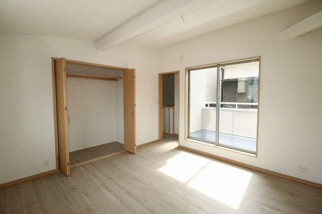 南久万　北　新築戸建　【内覧可能】の洋室|2Ｆ　北西の部屋　8.0帖