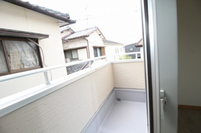 南久万　北　新築戸建　【内覧可能】のバルコニー|2Ｆ　北西の部屋　8.0帖