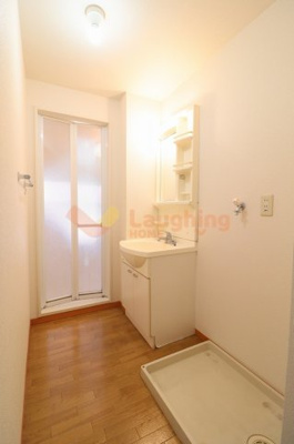 【洗面所】 | セジュールシャンスⅡB棟 | 使いやすい洗面所です