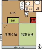 コーポいいぐに２号棟の画像