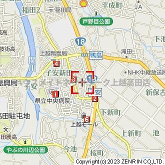 ロイヤルガーデン子安 Ｅの地図|位置図