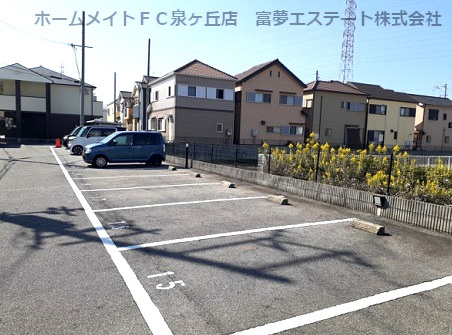 メリー・ヤード泉の駐車場|駐車場があります