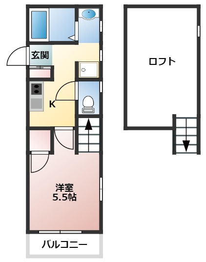 Fontana Northの間取り