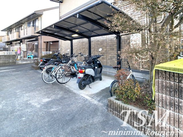 クレール山之上のその他共用部分|敷地内駐輪場