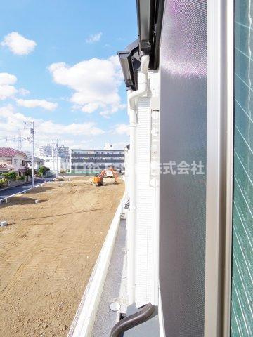 ミュレ東伏見のバルコニー