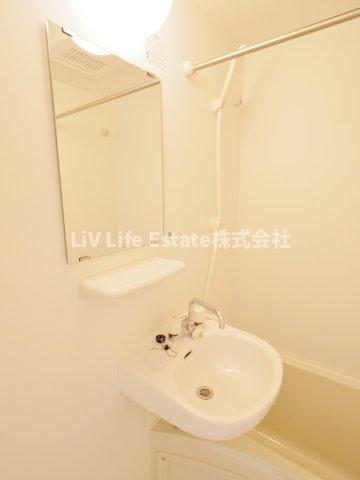 ミュレ東伏見の洗面所