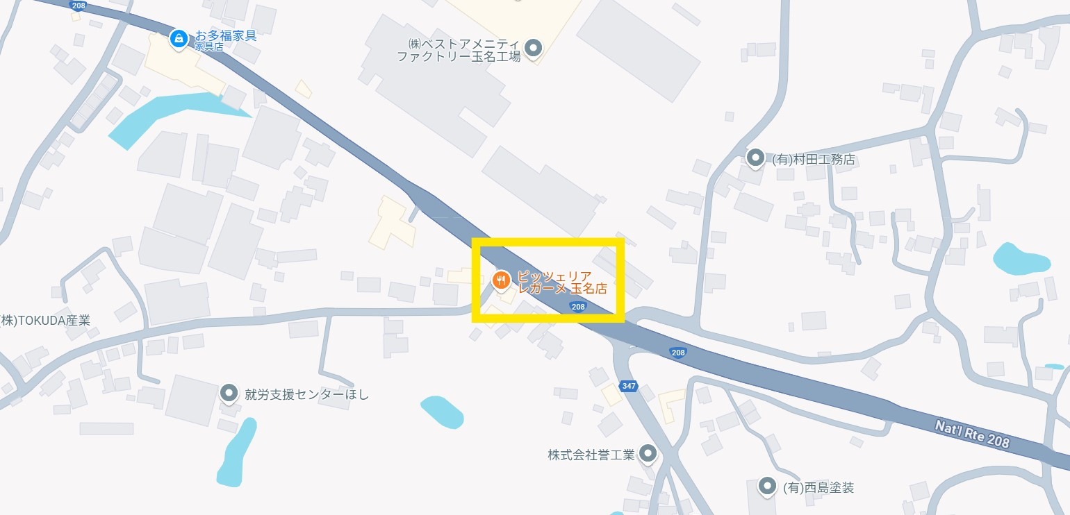 西照寺テナントの地図
