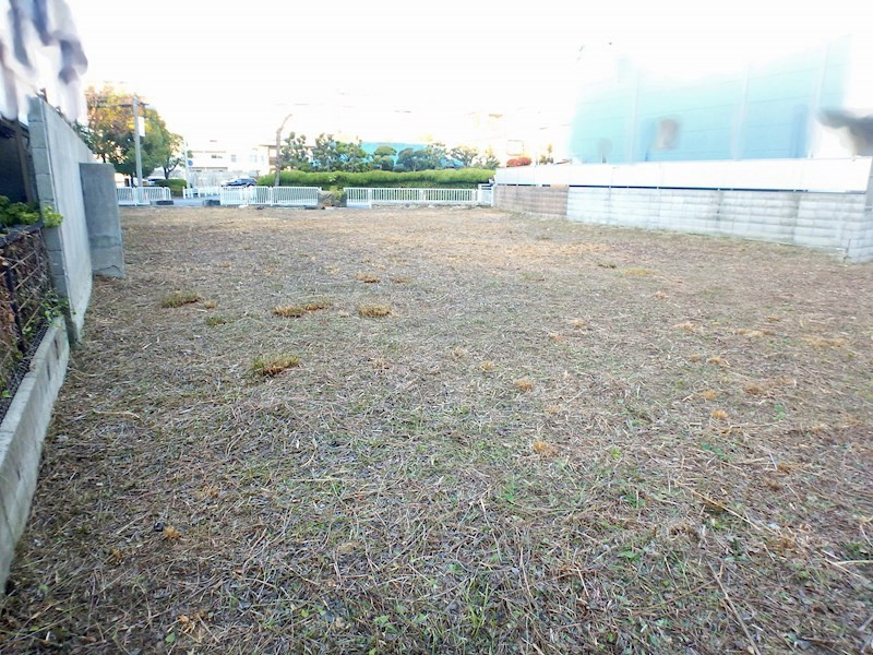 尼崎市富松町３丁目　土地の外観|南西側から