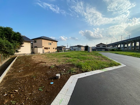 下野市川中子　土地③の周辺