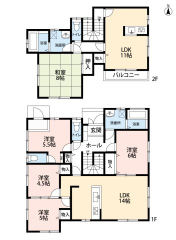 【間取り】の画像