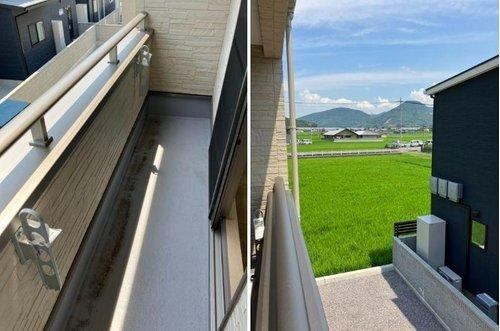 宇多津町長縄手のバルコニー|バルコニー
