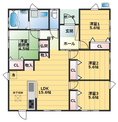 【間取り】 | 宇土市松山町 | ※現況優先です！