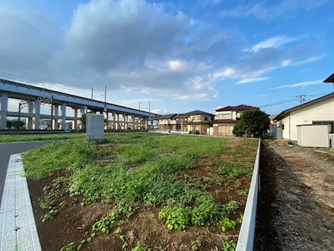 下野市川中子　土地⑧の周辺