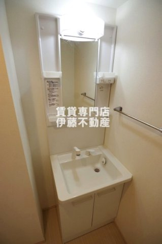 リブリ・サンハートの洗面所|独立洗髪洗面化粧台