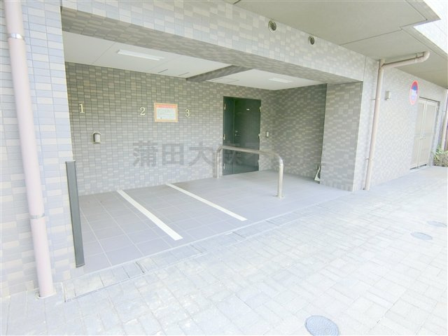 ルーブル大森山王弐番館のその他共用部分|バイク置き場