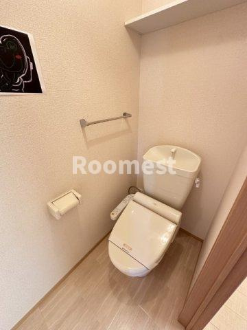 ディアコート北野のトイレ|落ち着いたトイレです