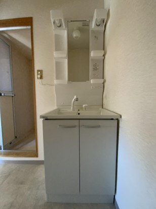 青梅市長淵４丁目の賃貸マンションの独立洗面台